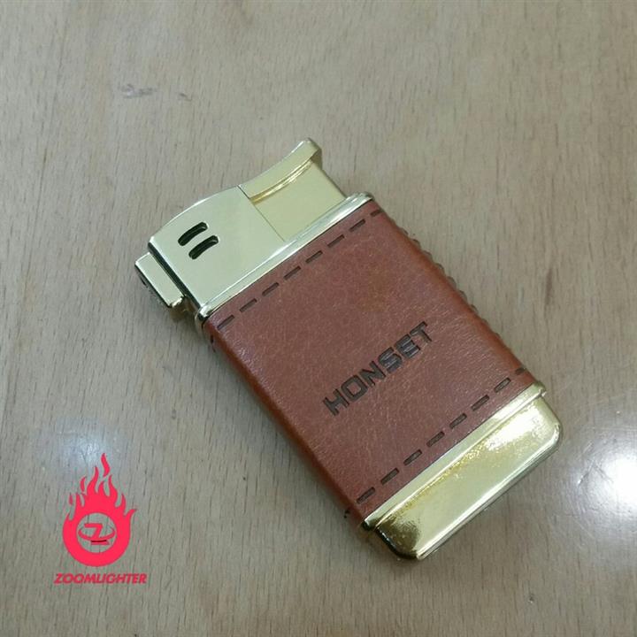 فندک گازی چرمی هانست سر کج